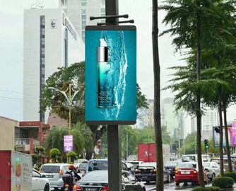 중국 높은 광도 모이게 쉬운 가동 가능한 지도된 포스터 가벼운 상자 단말 표시 협력 업체
