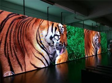 중국 RGB 최고는 강철 지도한 영상 벽 스크린을 체중을 줄입니다 1000마리의 Nits IP30 1080P를 상쾌하게 합니다 협력 업체