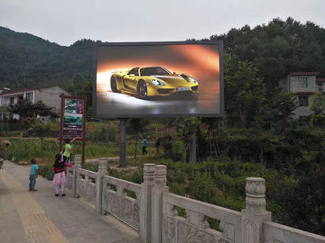 중국 옥외 광고 두루말기 영상 벽 6500 Nits IP65 Ph10 진짜 화소 협력 업체