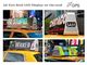 원격 제어 택시에 의하여 지도된 스크린은, 높은 광도 택시 정상 광고 영상 벽을 지도했습니다 협력 업체