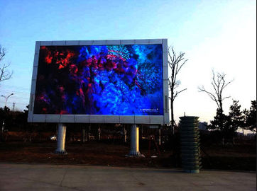 중국 IP65 P6 옥외 게시판 광고에 의하여 지도된 전시 화면, RGB는 영상 벽을 지도했습니다 공장